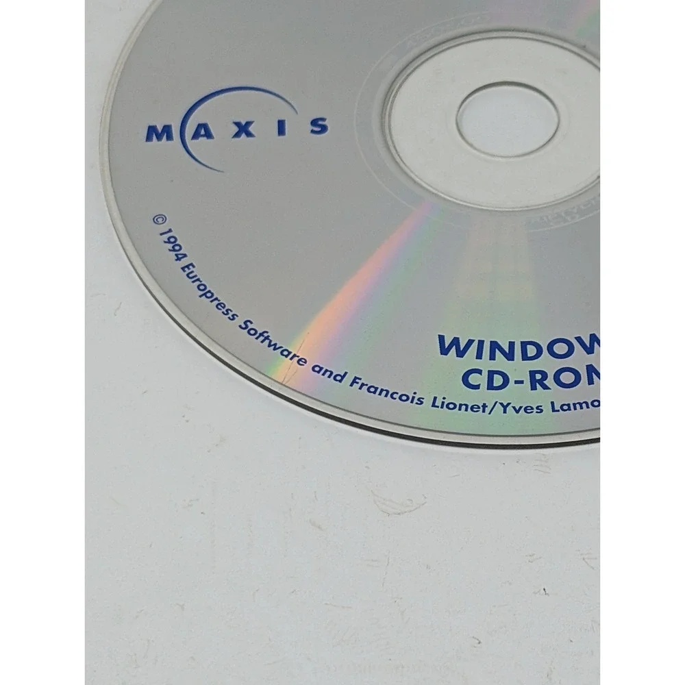 Klik & Play Game Creator PC Computer Game CD-ROM 1994 Maxis Disc Only TESTED VTG